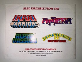 Iron Tank The Invasion of Normandy Nintendo NES Manual Instruction Booklet