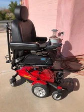 Red Electric chair   It may need new batteries
