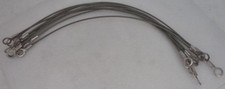 10/LOT 50.8 CM/20-INCH LIGHTING SAFETY CABLE w/2 EYELETS, P/N SCABLE
