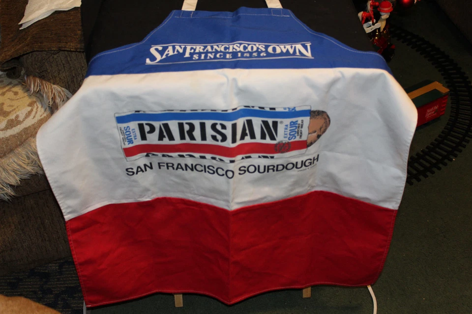 HEAVY COTTON APRON WITH SAN FRANCISCO'S OWN SINCE 1856 WRITING ON THE FRONT. - Image 3 of 3