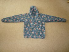 CATH KIDSTON 'CAG IN A BAG' WATERPROOF CAGOULE RAIN JACKET SZ 12 / M PACKAWAY