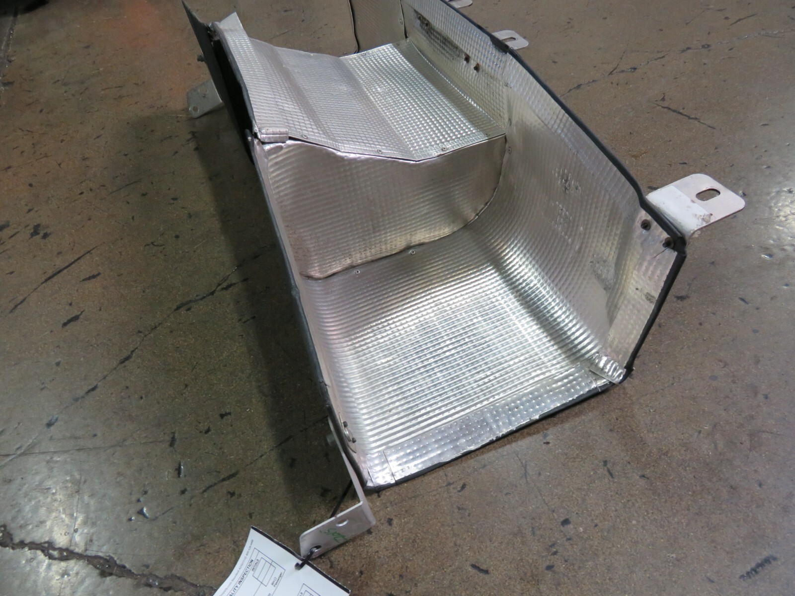Lamborghini Gallardo, Spyder, Muffler Heat Shield, Used, P/N 407251413C