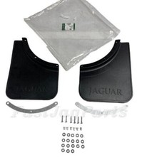 Custom Molded Mud Flaps For Jaguar XJ/XJL 2012-2019 - 4-Piece Splash Guard Set With Free Towel