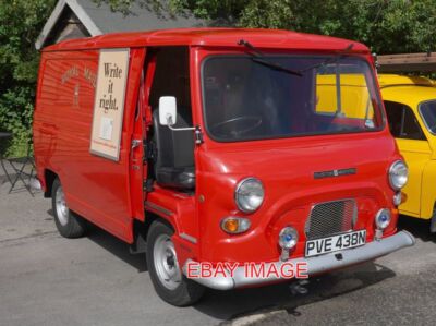 PHOTO  PVE438N AUSTIN MORRIS J4 MAIL VAN  AMBERLEY WORKING MUSEUM HOSTED THE ANN