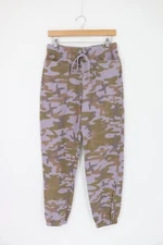 VELVET By Graham & Spencer Skye Camo Sweatpant Jogger S $178 C2