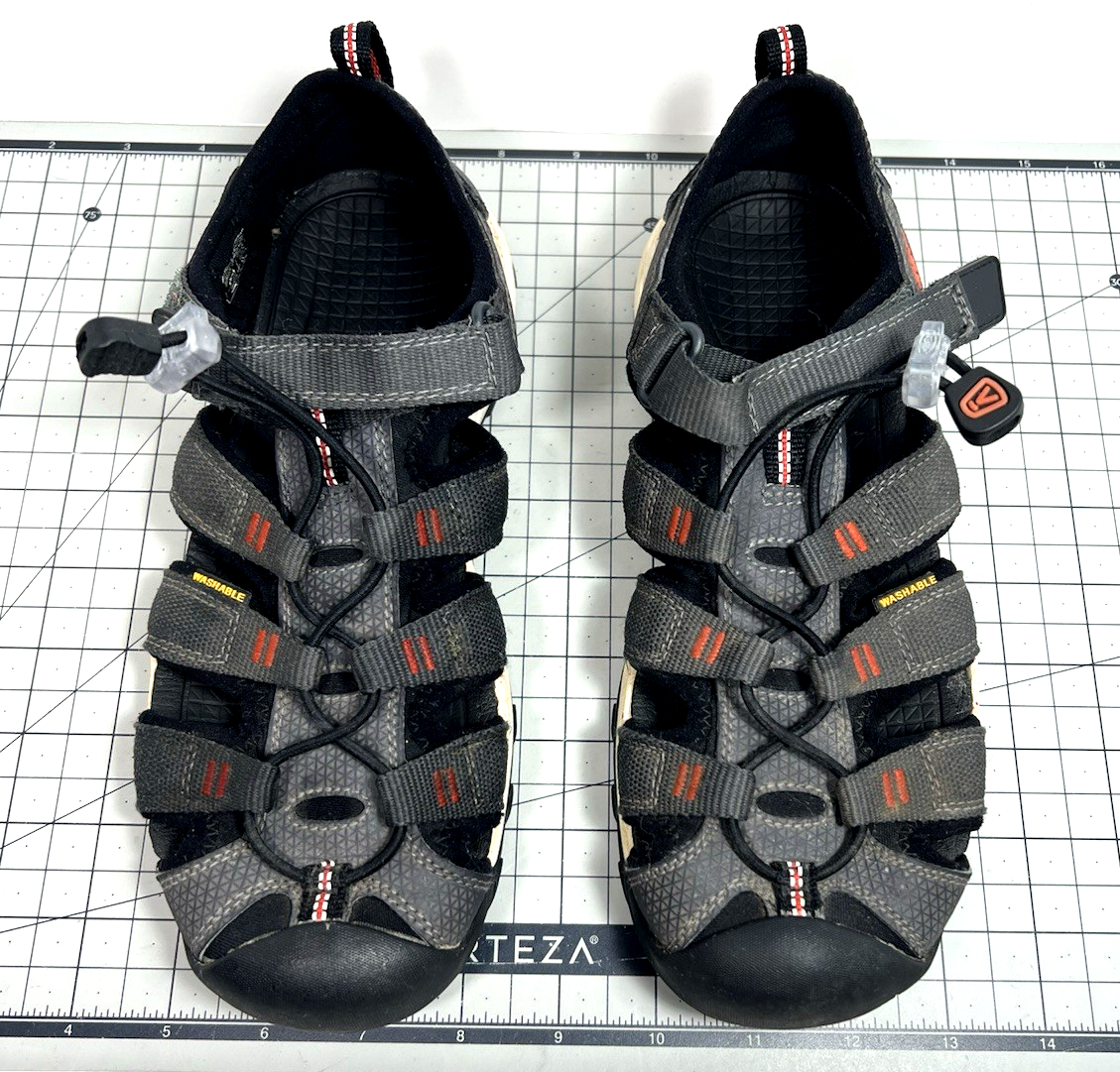 Sandali da trekking impermeabili Keen taglia 5 US unisex Newport H2 grigio scarpe lavabili