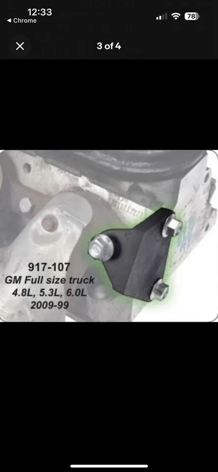 Kit de reparación de pernos colector de escape delantero/pasajero XtremeAmazing Drivers Foto 3 de 4