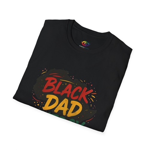 Schwarzes Papa Energy T-Shirt, Vatertagsgeschenk, Unisex Tee, Papa Bekleidung, Afrikaner - Bild 5 von 61