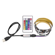 USB RGB Color Change 5050 LED Strip light Computer TV PC tape lamp BackLight Kit