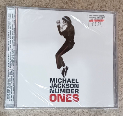 Michael Jackson Number Ones CD 2003 Off The Wall-Period Cover EK 88998    NEW