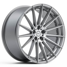 22" WHEELS FOR GENESIS GV70 / GV80 GT FORM ANVIL 22X10.5 SILVER MACHINED RIMS