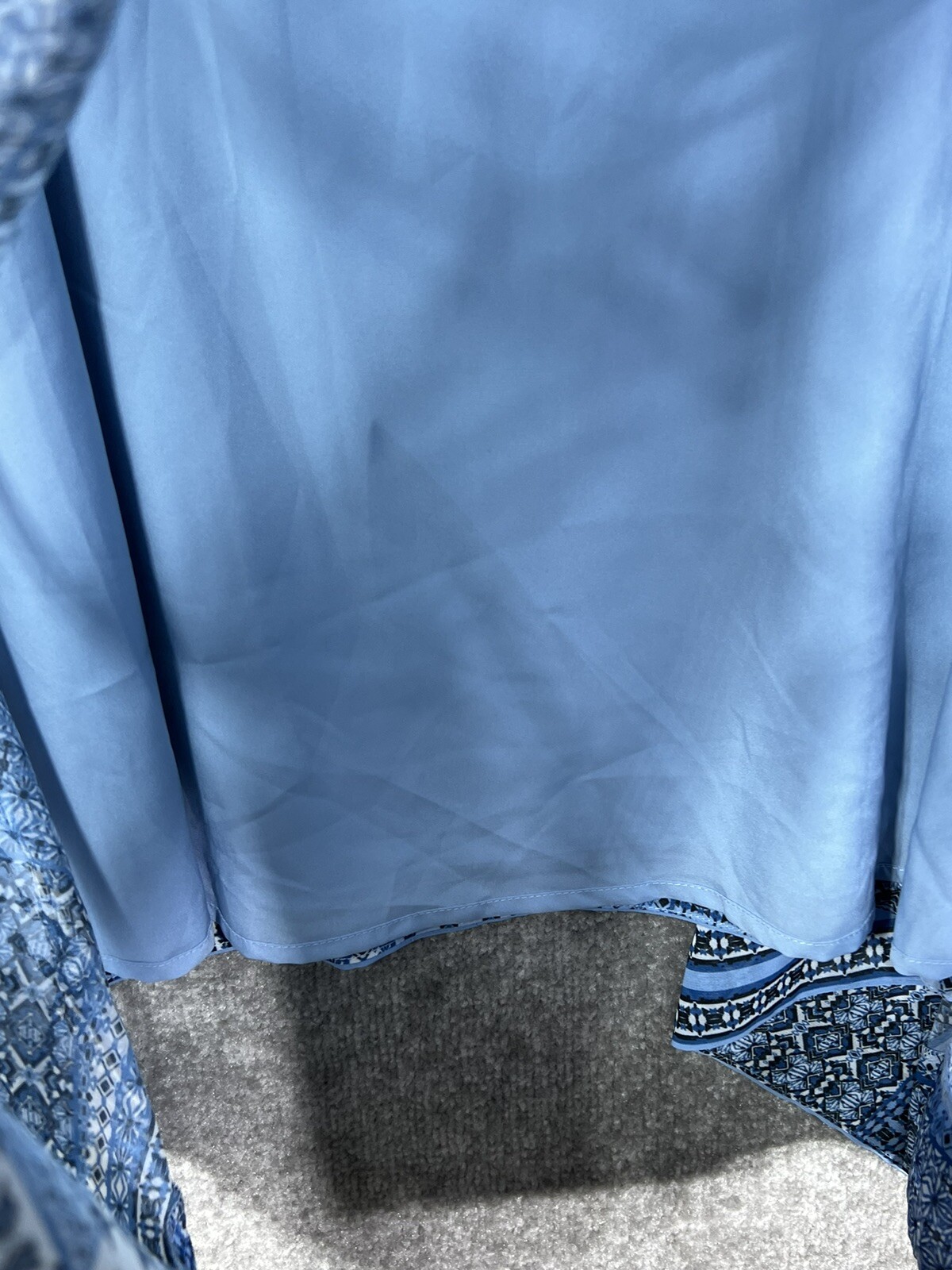 Nanette Lepore Patchwork Printed Handkerchief Mid… - image 5