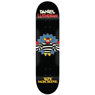 Toy Machine Skateboard Deck Lutheran Toons 8.38'' x 31.88''