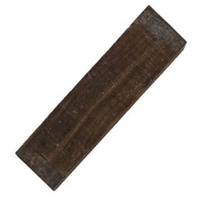 Gaboon Ebony Acoustic/Electric Guitar Bridge Blank 7.25x2x7/16 -Free US Shipping