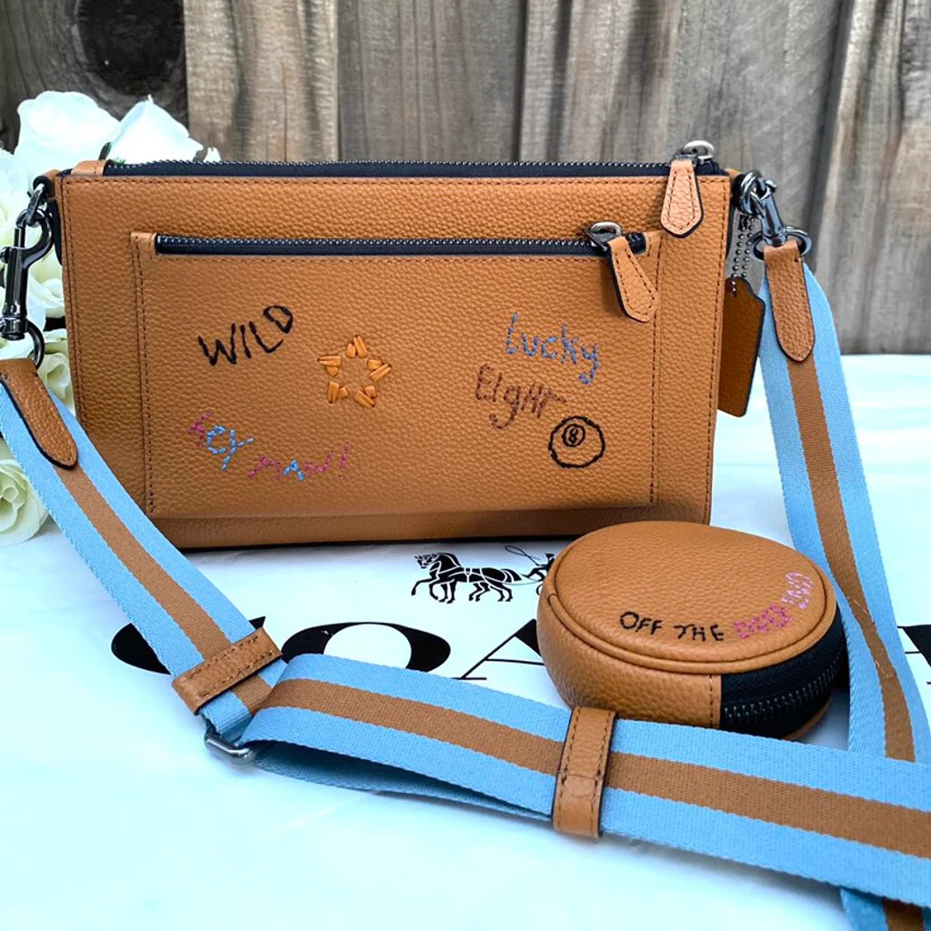 NWT Coach Men's Holden Crossbody With Diary Embroidery | eBay