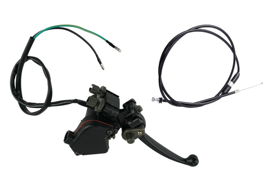 Cable de palanca de freno integrado del acelerador de golpe derecho para Kawasaki KFX 50 KFX80 KFX90 Foto 4 de 4