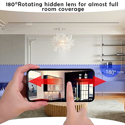 Small-ECO Hidden Camera Speaker Spy Camera PTZ HD 1080P WiFi Motion Detection