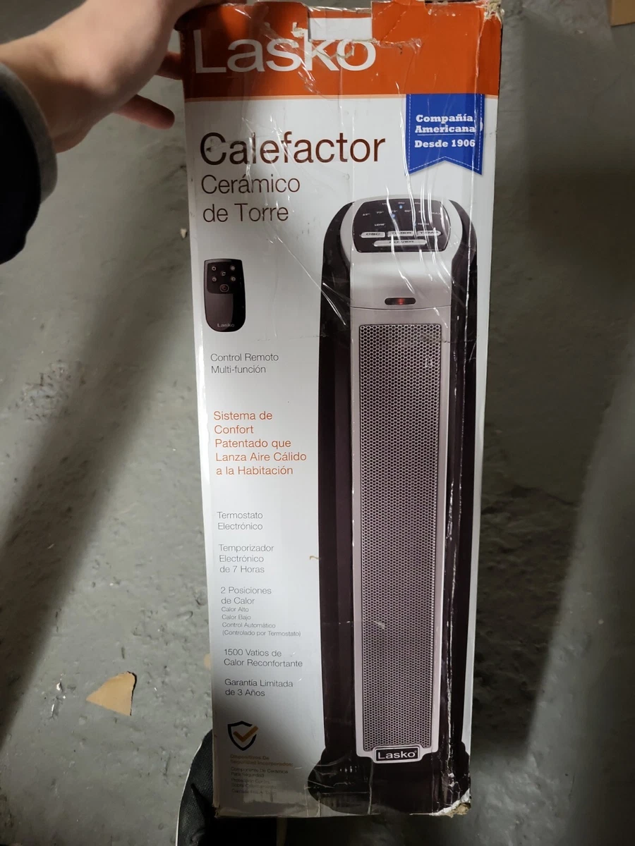 Lasko Portable Electric 1500W Room Oscillating Ceramic Tower Space Heater ( Used) 46013765079 | eBay