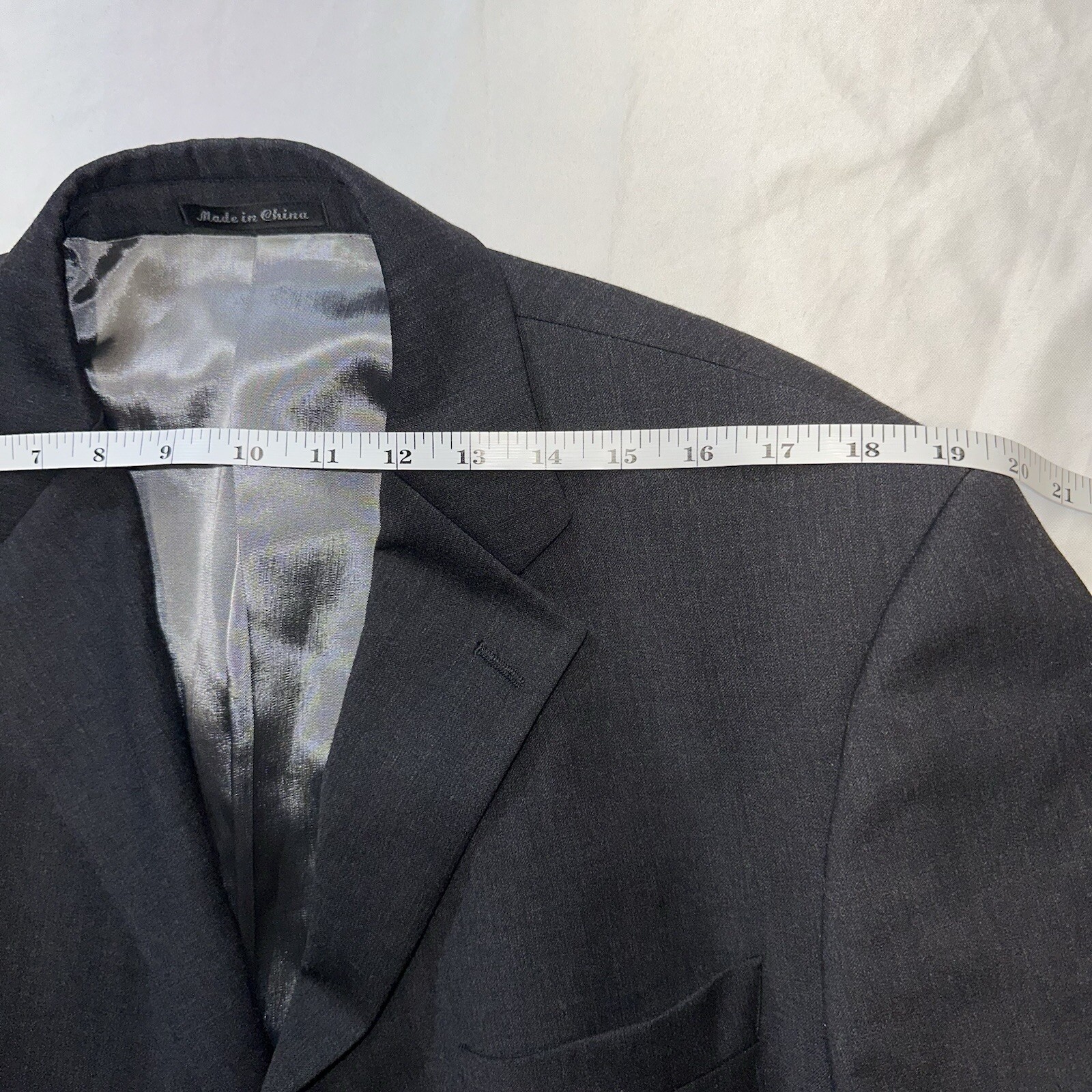 Axcess Men Blazer Black Size 44 Wool