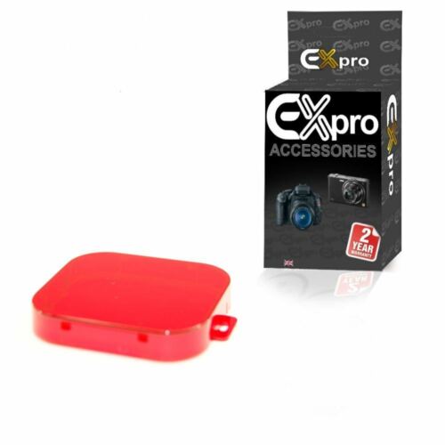 Ex-Pro® filtri lenti subacquee foro cordino rosso per GoPro Hero 3 3+ 4 - Foto 1 di 6