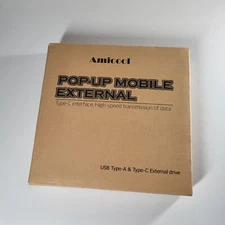 AMICOOL POP-UP Portable MOBILE EXTERNAL ODD & HDD Device  TYPE-C INTERFACE BT686