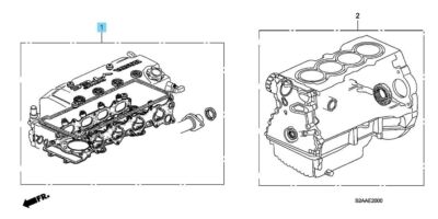 0222-04 hai専用 HONDA Genuine OEM S2000 AP2 2004-2009 F22C Gasket And Seal Kit
