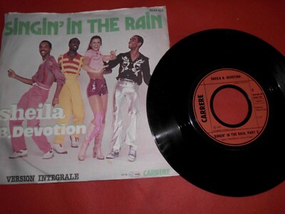 Sheila B. Devotion Singin' in the Rain (Part 1 & 2)  7'' Single