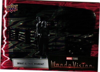 2022 WANDAVISION MARVEL SCARLET RED PARALLEL #19 WHAT IS THAT, WANDA?