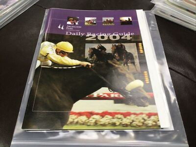 Arlington Park Horse Racing Racecourse Daily Racing Guide Program 2004