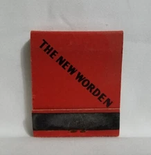 Vintage The New Worden Hotel Horse Matchbook Saratoga Springs NY Advertising