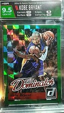 2014 Kobe Bryant Elite Dominator  / 999  Graded HGA 9.5 Wow !