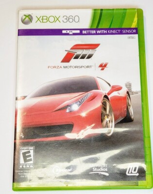 Forza Motorsport 4 Xbox 360 - Complete CIB With Manual, 2 Discs, And Case.
