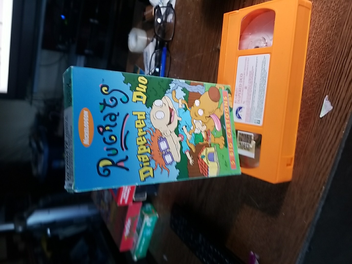 Rugrats Diapered Duo VHS 1998 Tape 4 Cartoon Episodes Classic Tommy