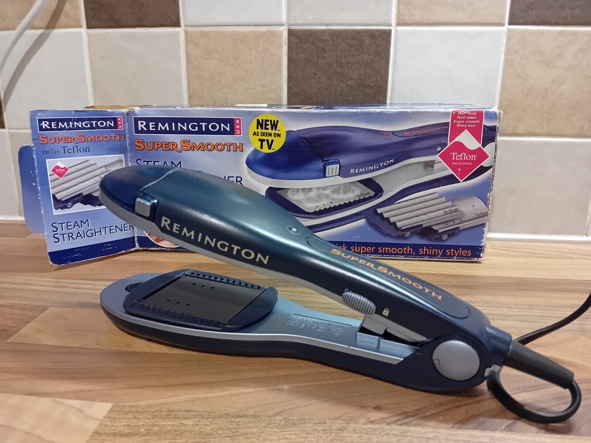 Remington Steam Hair Straightener Remington Super Smooth Teflon
