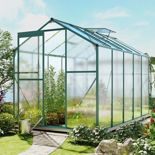 Steel Frame Garden Garden Greenhouse Walk-in Grow Polytunnel Planting Anti-UV UK - Picture 6 of 106