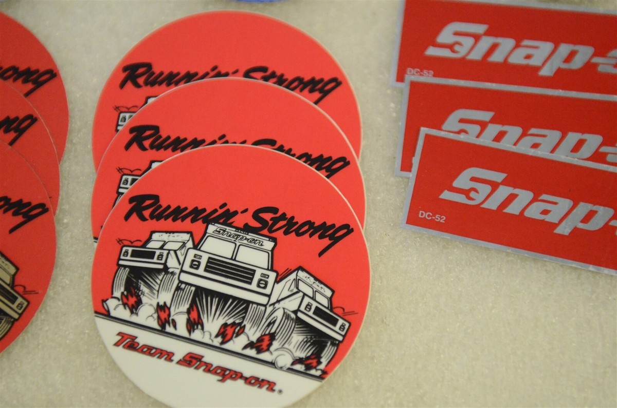 NEW Vintage Snap-on Tools Sales Theme Tool Box Stickers Decals