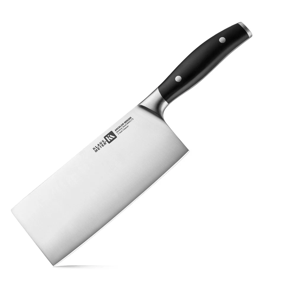 Klaus Meyer Arcelor Exclusive High-Quality German Steel 7 inch Cleaver Knife