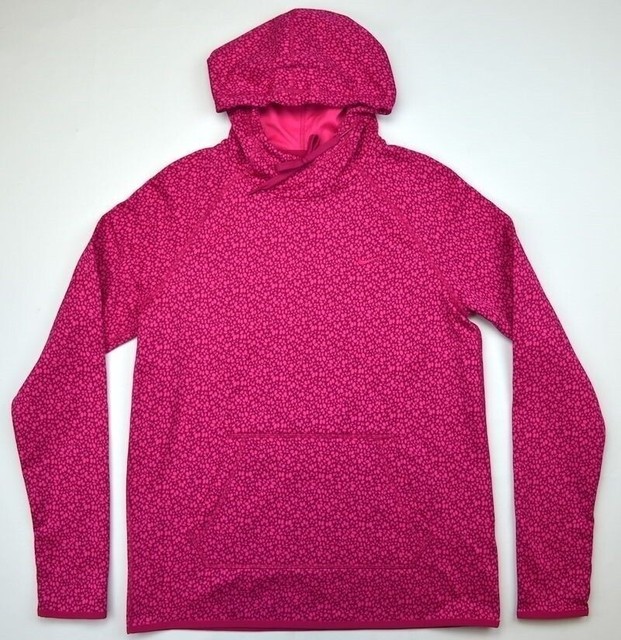 Nike Women's Pullover Therma Fit Training Hoodie Athletic Dark Pink Size Small | eBay