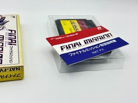 Final Mission Famicom NES FC Japan CIB Complete Manual Tested Authentic
