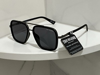 New TRUE RELIGION Double Bridge Aviator Sunglasses Matte  display picture 3