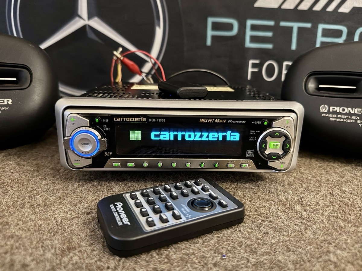 カーオーディオ Carrozzeria MEH-P9900 PIONEER CARROZZERIA MEH-P9900 DSP Car MiniDisc Player