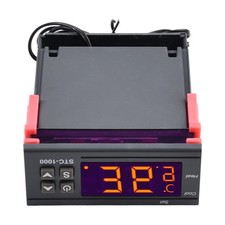 LCD Display Temperature Controller STC1000 12V24V110V220V Digital Thermostat