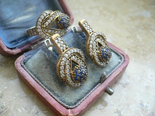 Schmuckset Silber Ohrringe und Ring