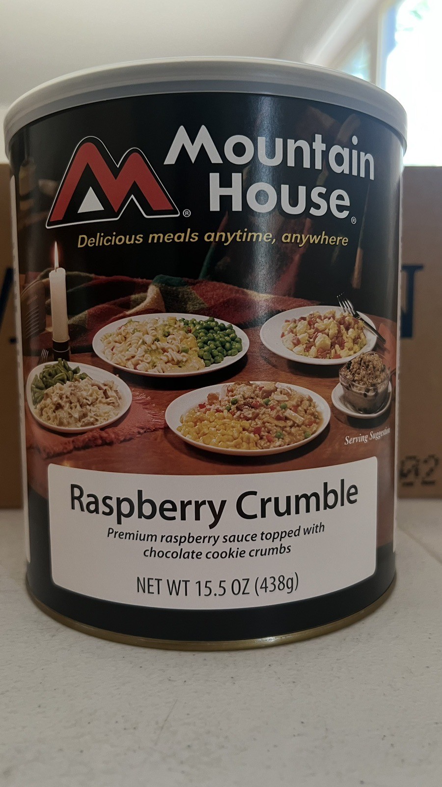 Mountain House #10 Can, Freeze Dried RASPBERRY CRUMBLE Discontinued | eBay