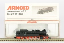 ARNOLD N 2290 DR 93 2-8-2 STEAM SUPER RUNNER MINOR USE LIGHTS INS's V Nr MINT