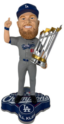 Will Klein LA Dodgers 2025 World Series Champions 8'' Bobblehead Bobble Head Doll