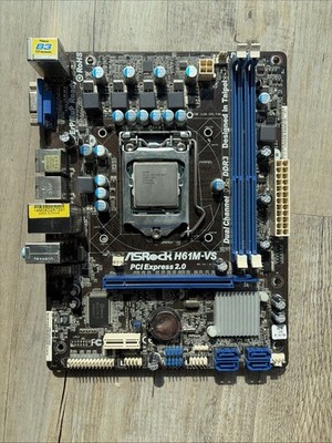 Asrock H61M-VS + Intel Pentium G620