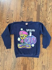 Youth Large Vintage 1997 Tweety bird Looney Tunes Sweatshirt