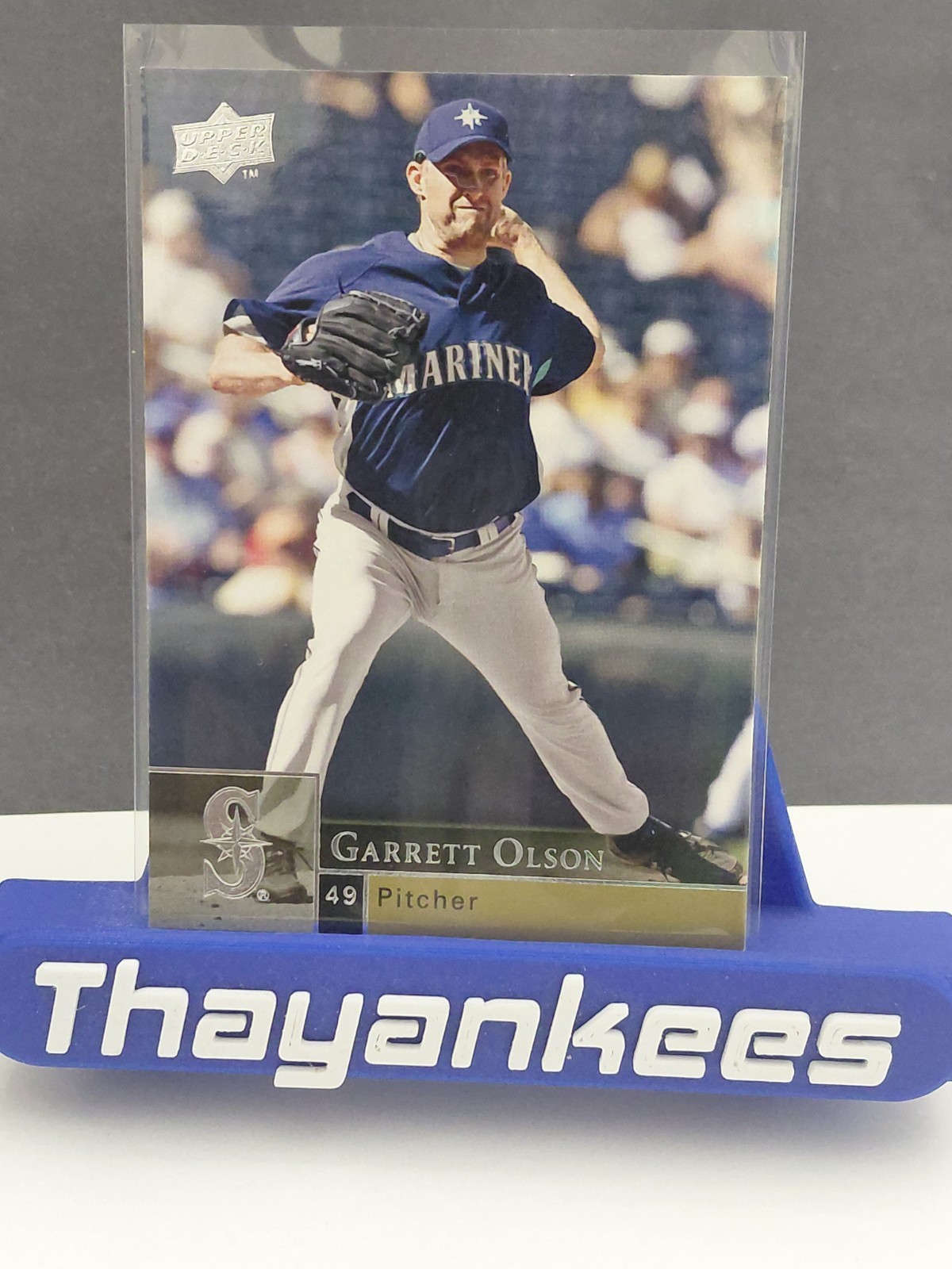 2009 Upper Deck Garrett Olson Seattle Mariners #856