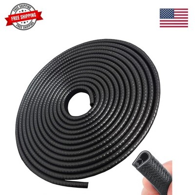13Ft4M Door Edge Guard Black Car Door Protector Edge Guards Rubber Auto Door ...